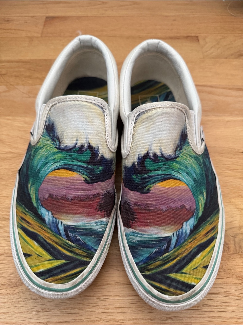 Vans Triple Crown of Surfing Exclusive Slip On Canvas Sneaker
